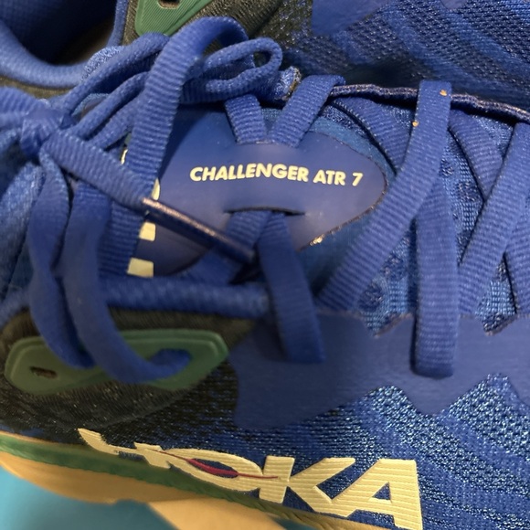 Hoka Blue and Tan Running Shoes - Picture 8 of 8